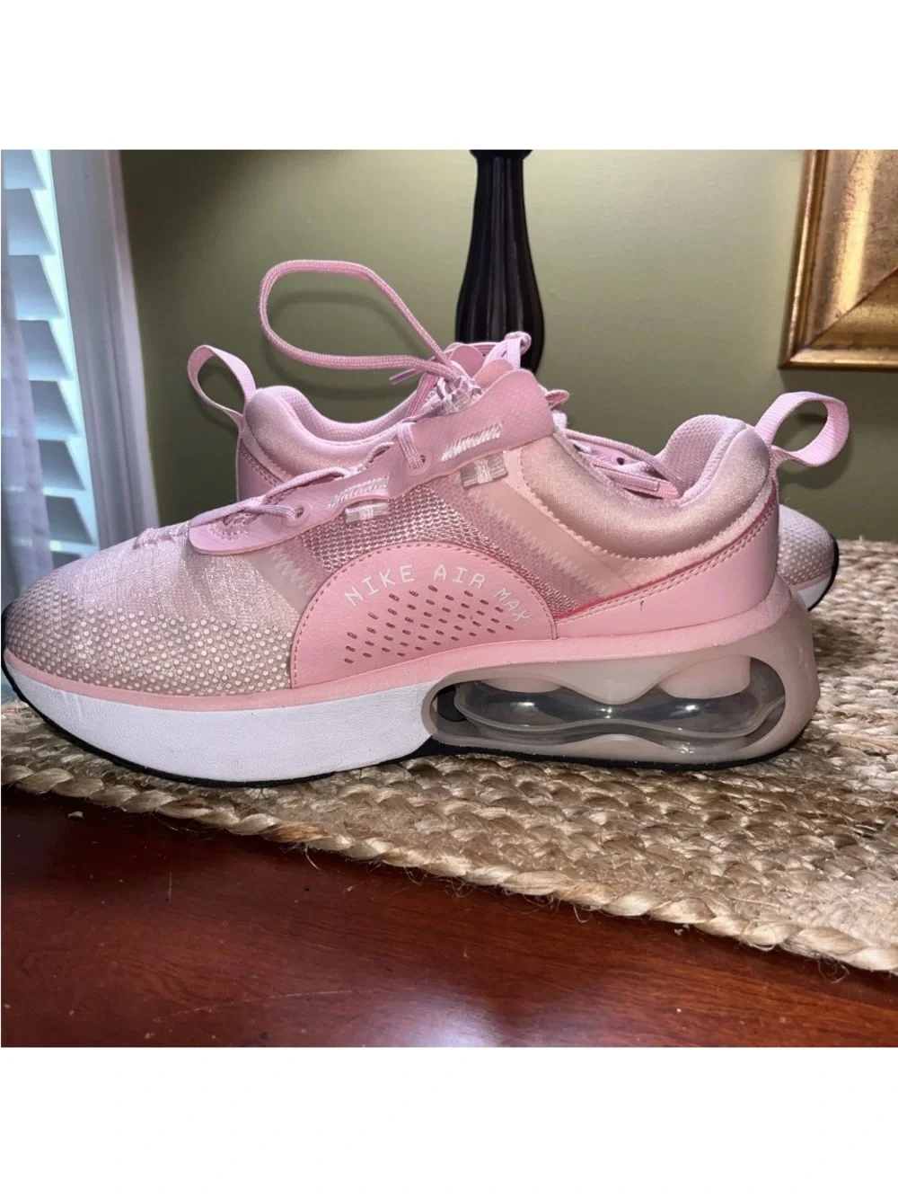 Nike Air Max PINK GLAZE Sz Y4.5 EU 36.5 Pink Running Sneakers DA3199-600